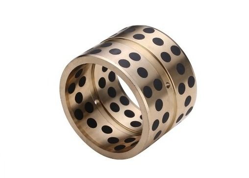 Pelumasan Grafit CuZn25AI5Mn4Fe3 VSB-50 Bushing Perunggu Padat