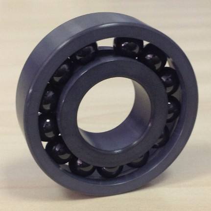 Suhu Tinggi 3.2g / Cm3 Si3N4 Bantalan Keramik Penuh 0