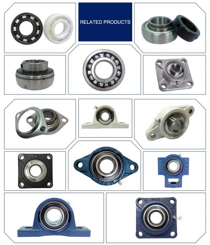 Self Aligning Chrome Steel GE Series Spherical Plain Bearings 3